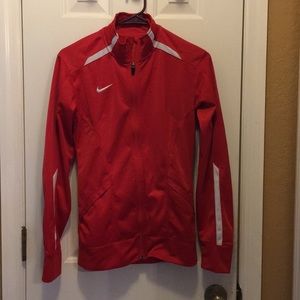 Red Nike Varsity Jacket❤️